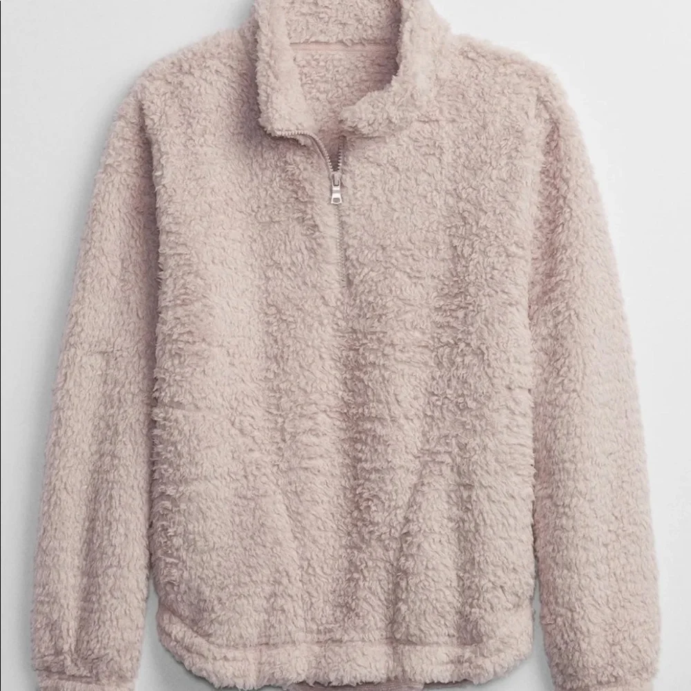 🧸 New Gap Super Soft Teddy Sherpa Sweatshirt 🧸 - Picture 6 of 10